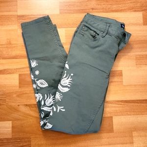 Embroidered Boden Pants